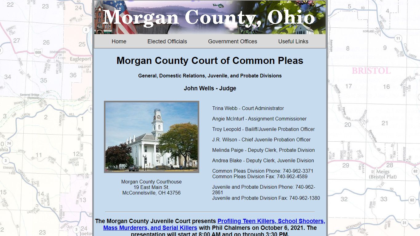 Morgan County Common Pleas Court